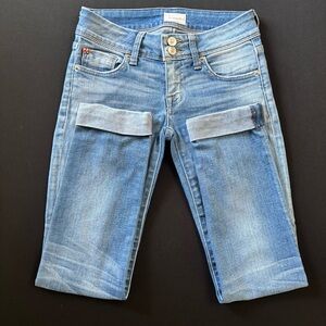 Hudson Jeans Light Blue Cropped Denim